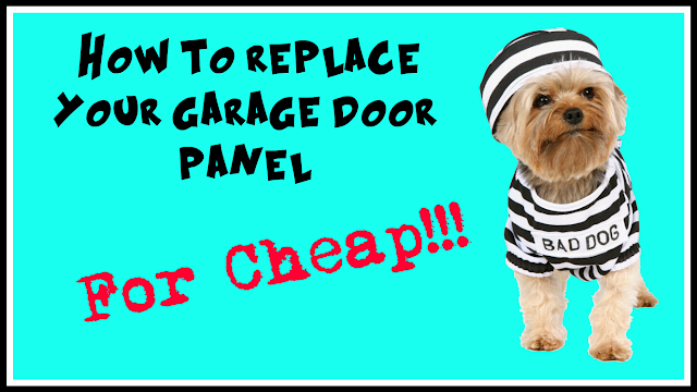 Title Image - Repair your garage panel cheaply.