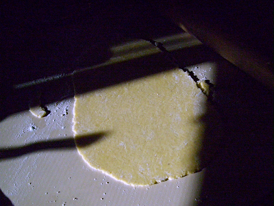 4) Dough should look like this. Keep covered to prevent from drying out.